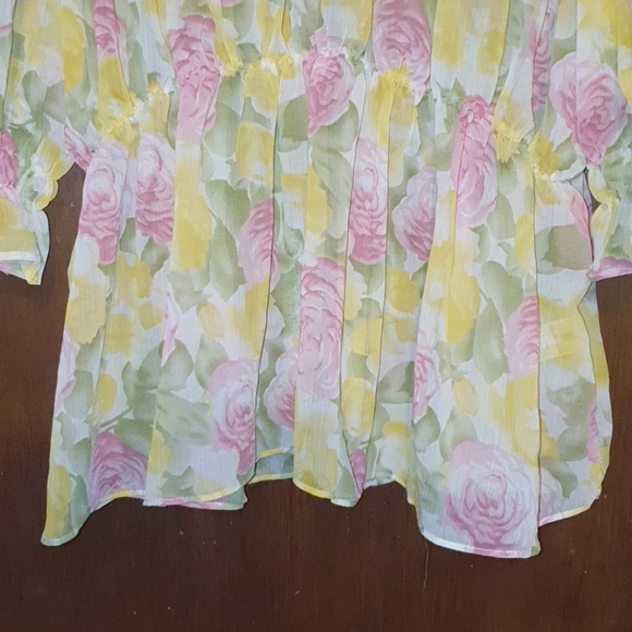 Senlis floral top NWOT - Picture 5 of 7